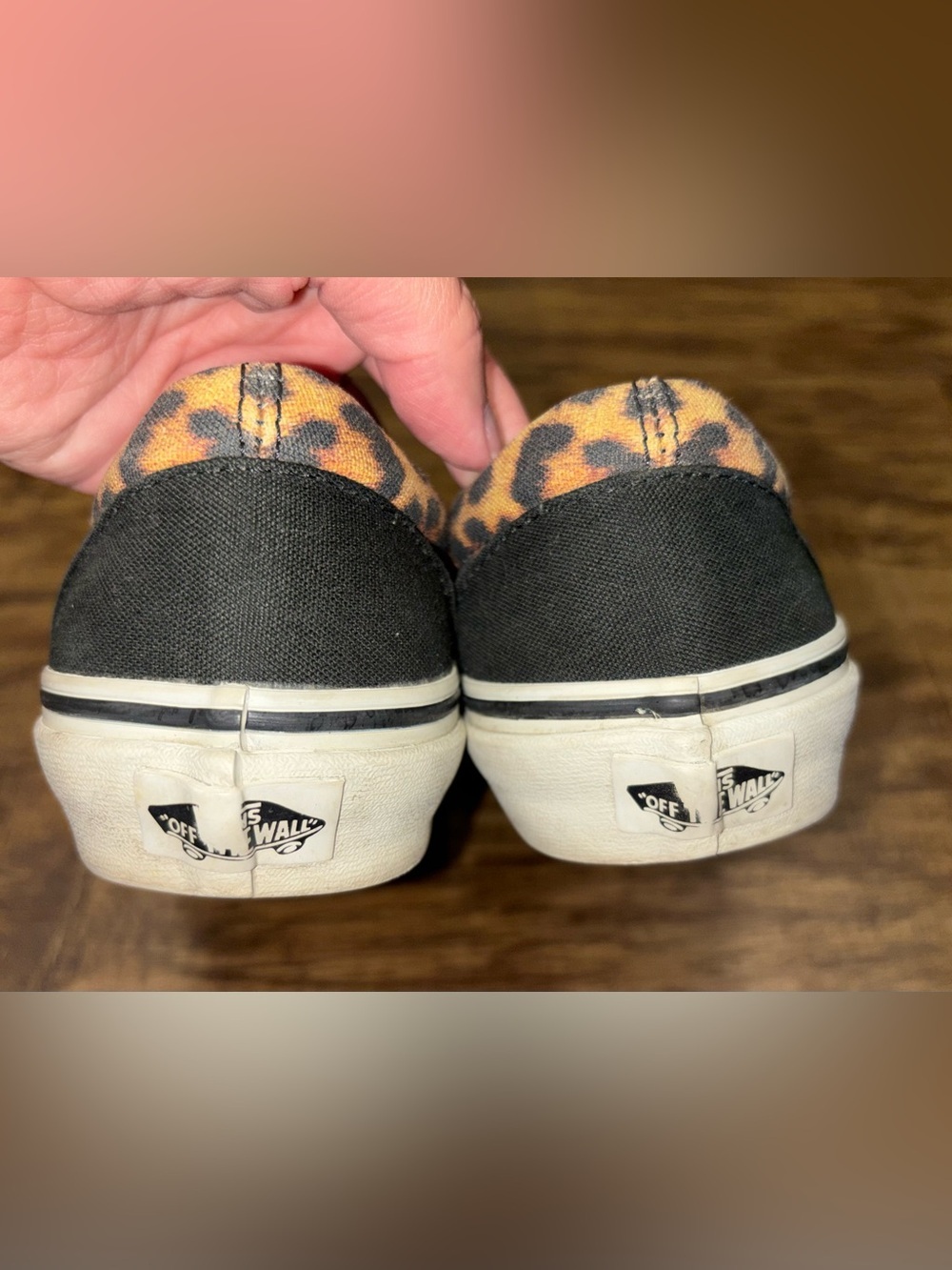 Vans Sneakers Cheetah Print Size 5.5 Women/4 Men - Picture 6 of 8